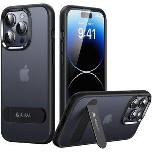 iPhone 14 Pro 6.1 Case w/ Built-in Invisible Kickstand Military Grade Protection
